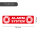 easydruck24de 10 Stück Aufkleber Alarm System I 12 x 3 cm I rot I Achtung Alarmgesichert I Fensterscheibe Tür Gebäude Garage Auto I wetterfest I außenklebend I hin046