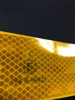 3M Diamond Grade 983 reflektierende Konturmarkierung I 3 m Konturband in gelb I Reflektorband selbstklebend f&uuml;r Anh&auml;nger LKW Festaufbauten I AZ_005