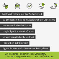 iSecur 2 Stück Rollstuhl-Aufkleber I Ø 20 cm I Behinderten-Aufkleber für Auto, Behinderten-Transport, Rollstuhl-Fahrer I außenklebend I UV- und witterungsbeständig I kfz809