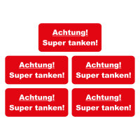 easydruck24de 6 Stück Aufkleber système d’alarme I 5 x 3,5cm I Hinweis auf Alarmanlage französisch I außenklebend I UV- und wetterfest I für Fensterscheiben, Haus, Auto, LKW, Bau I hin240