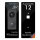 iSecur Acryl Blende personalisiert Premium schwarz - Passend für Aqara Doorbell Camera Hub G410 - Edle Türstation-Platte 260x100 mm - Klingelschild mit Wunschdruck I az287
