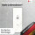 iSecur Blende passend für Aqara Doorbell Camera Hub G410 aus Acryl weiß I Video-Doorbell I Klingelschild I 100 x 260 mm I Türstation Platte für Klingel I az289