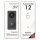 iSecur Acryl Blende personalisiert Premium weiß - Passend für Aqara Doorbell Camera Hub G410 - Edle Türstation-Platte 260x100 mm - Klingelschild mit Wunschdruck I az290