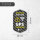 iSecur 8er GPS Tracking Aufkleber Set I 3 x 5 cm I Warning GPS-Gesichert I außenklebend wetterfest I Carbon Optik I hin833