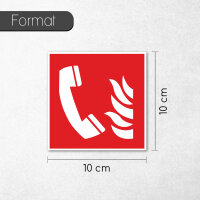 easydruck24de Brandschutzaufkleber F006:...