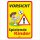 Vorsicht Spielende-Kinder I Aluverbund-Schild I 20 x 30 cm I hin_118