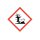 Gefahrstoffaufkleber "GHS09: Umweltgefährlich", hin_153, 10x10cm, Gefahrstoffsymbol, GHS-Kennzeichnung, Achtung, Warnung, Vorsicht, Hinweis