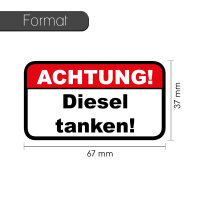iSecur Hinweis-Aufkleber I hin038 I