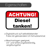 iSecur Hinweis-Aufkleber I hin038 I