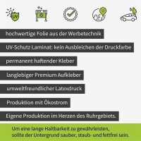 iSecur Fahrzeug-Aufkleber Anfänger! I 10 x 8,7 cm I Vorsicht Achtung Fahranfänger I für Kfz Auto LKW I wetterfest UV-beständig Waschanlagen-geeignet I hin094