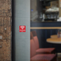 Aufkleber Alarm GPS iSecur® alarmgesichert I 40x40mm I 5 Stück I GPS-Sicherung innenklebend für Fensterscheiben I Auto Motorrad LKW Baumaschinen I hin389