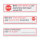 iSecur 3 Stück Briefkasten-Magnete Set I Stop Bitte keine Werbung und kostenlose Zeitung einwerfen! I 11 x 4 cm I Gegen Reklame im Briefkasten I wetterfest UV-beständig vergilbungsfrei I hin678