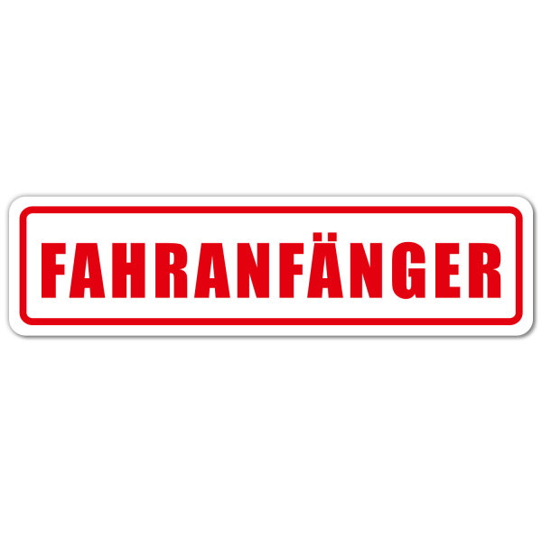 Fahranfänger Auto Magnet-Schild I 30x8 cm I wetterfest und magnetisch I kfz_690