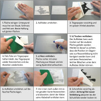 WC Tür-Aufkleber I schwarz I 18 x 24 cm I Motiv Mädchen und Junge I für Badezimmer-Tür, Toiletten-Sticker I Klebe-Schild für Restaurant Laden Geschäft I Folie selbstklebend I hin225