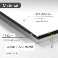 Hinweisschild I Parkplatz nur für Kunden I Aluverbund I 30x20cm I hin_003