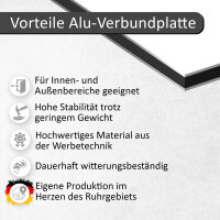 Hinweisschild I Parkplatz nur für Kunden I Aluverbund I 30x20cm I hin_003