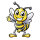 Coole Biene I 10 cm